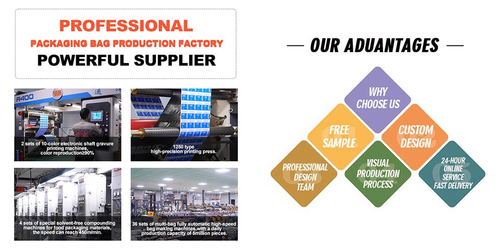 High-temperature steam-cooked bags for dried fruits, nuts, snacks and food